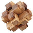 brick , pen up, wooden puzzle 3D interlock wooden game chiang ami thailand 