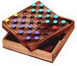 wooden strategy games, color checker, dame, chinese checker in monkey pod wooden games thailand