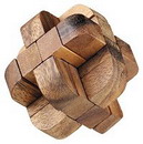 diamand cube, interlock wooden puzzle, iq game thai wooden games